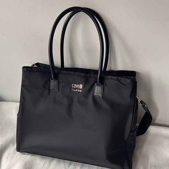Cavalli Class Handbags - Cavalli Class Black Tote Bag – Excellent Condition – Designer Shoulder Bag
